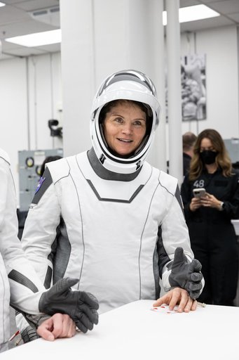 SpaceX Crew-10 Astronaut Suit Up