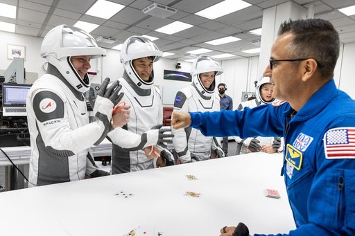 SpaceX Crew-10 Astronaut Suit Up