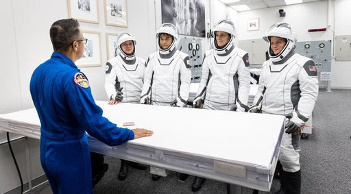 SpaceX Crew-10 Astronaut Suit Up
