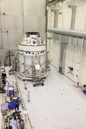 Orion Spacecraft Adapter Jettison Fairings