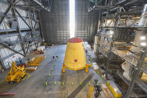 Artemis II LVSA in High Bay