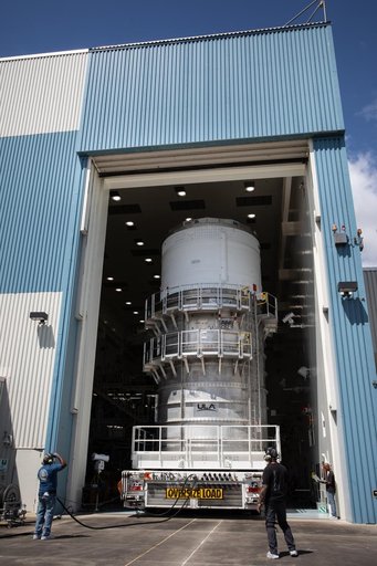 Artemis II ICPS integration Move from MPPF to VAB