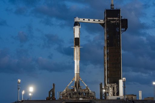 NASA's SpaceX CRS-32 Vertical at LC-39A