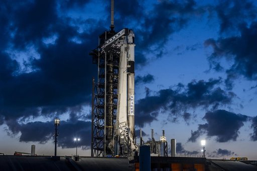 NASA's SpaceX CRS-32 Vertical at LC-39A