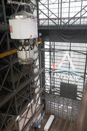 Artemis II ICPS Integration - Stacking Ops