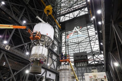Artemis II ICPS Integration - Stacking Ops