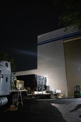 IMAP Arrival at Astrotech Space Operations