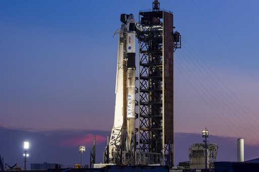 NASA's SpaceX Crew-11 Sunset at LC-39A