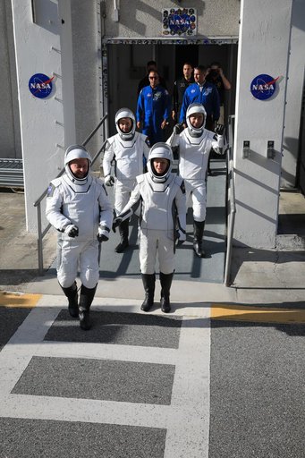 Crew-11 Prelaunch Dry Dress Rehearsal