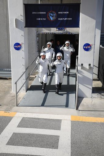 NASA's SpaceX Crew-11 Suit-Up and Walkout (SCRUB)