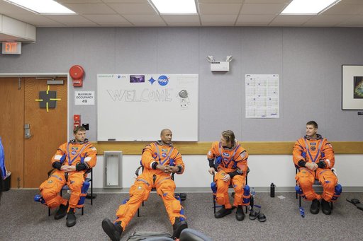 Artemis II Suit Crew Test and CEIT