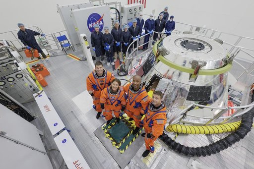 Artemis II Suit Crew Test and CEIT