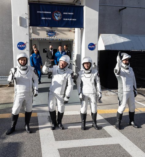 SpaceX Crew-11 Walkout