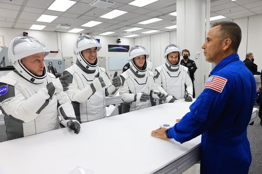 NASA's SpaceX Crew-11 Suit-Up and Walkout