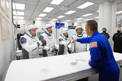 NASA's SpaceX Crew-11 Suit-Up and Walkout