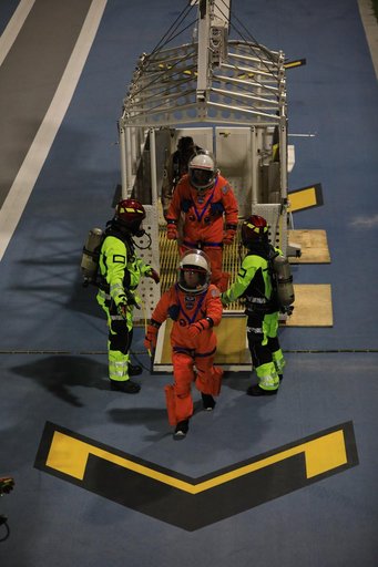 Artemis II Night Runs Dry Dress Rehearsals