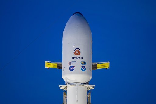 NASA/SpaceX IMAP Vertical at LC 39A (Sunrise)