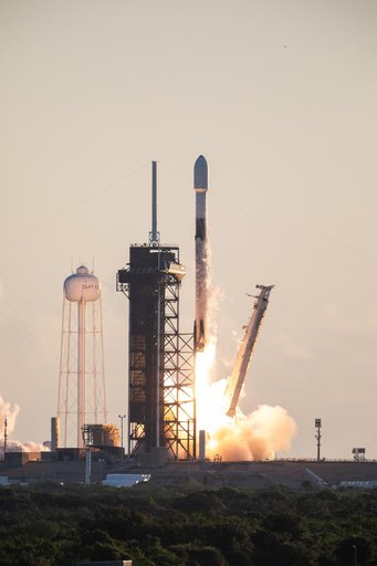 IMAP Launch Day Imagery