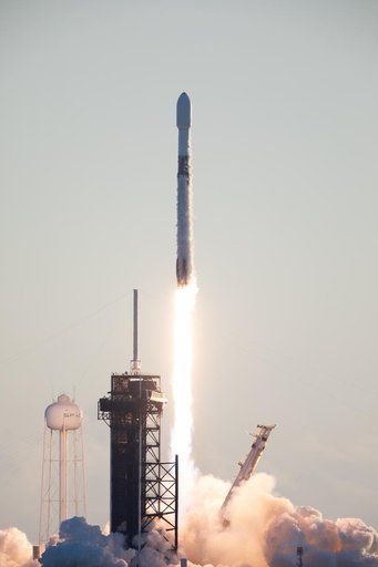IMAP Launch Day Imagery