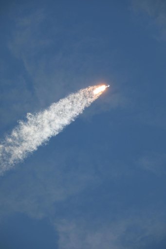 IMAP Launch Day Imagery