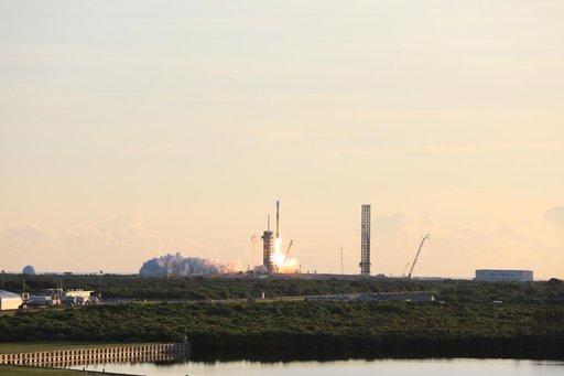 IMAP Launch Day Imagery