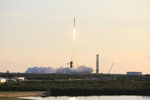 IMAP Launch Day Imagery