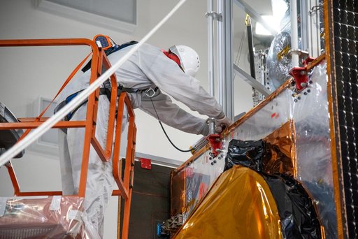 Sentinel-6B Solar Array Deployment and Stow