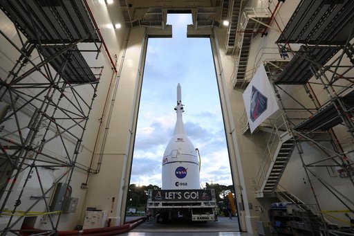 Orion move from LASF to the VAB