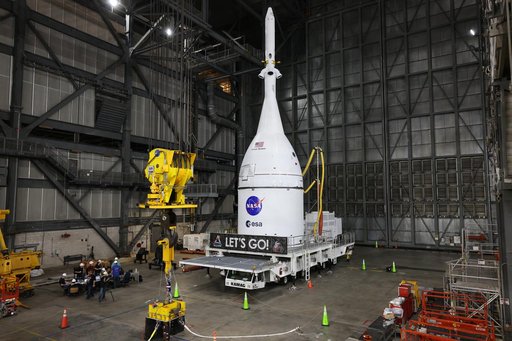 Artemis II Orion Prep for Integration to SLS