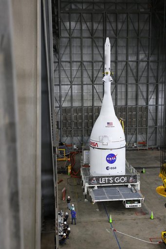 Artemis II Orion Prep for Integration to SLS