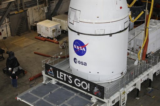 Artemis II Orion Prep for Integration to SLS