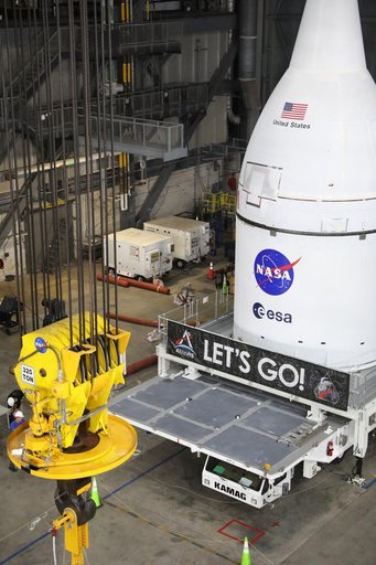Artemis II Orion Prep for Integration to SLS