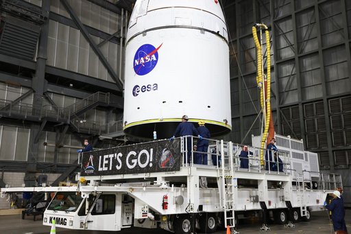 Orion lift from Transporter
