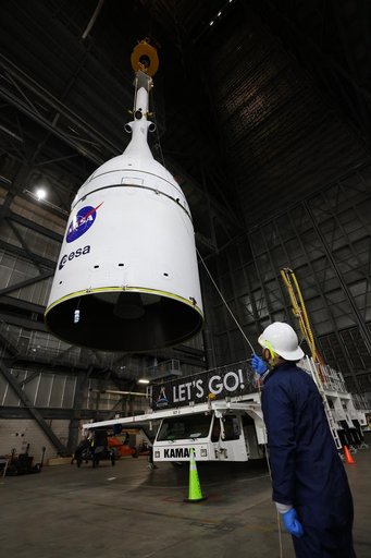 Orion lift from Transporter