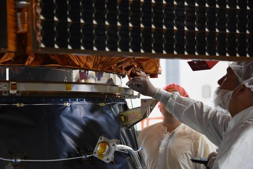 Sentinel-6B Spacecraft Mate to PLA