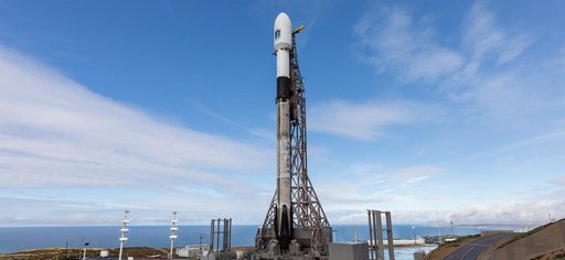 Sentinel-6B Vertical at SLC-4E