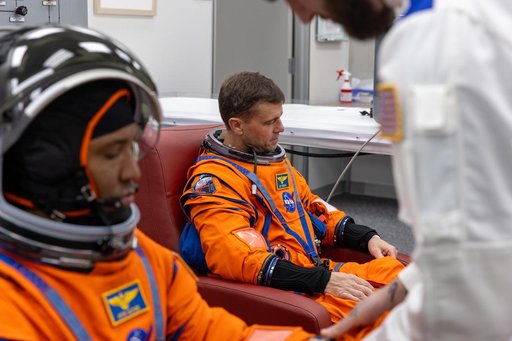 Artemis II CDDT - Suit Up and Walkout