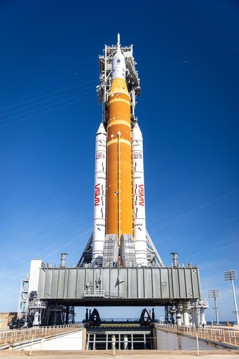 Artemis II On PAD B
