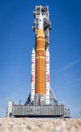 Artemis II On PAD B