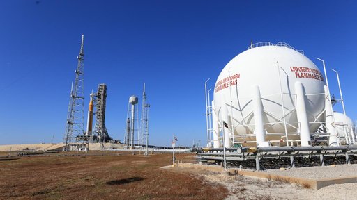 Artemis II on Launch Pad