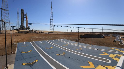 Artemis II on Launch Pad