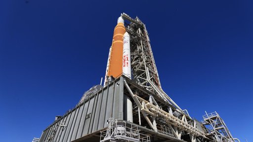 Artemis II on Launch Pad