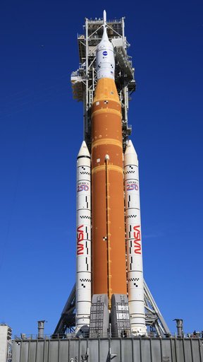 Artemis II on Launch Pad