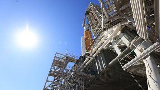 Artemis II on Launch Pad