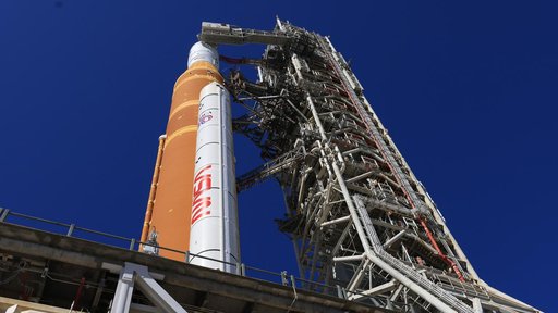 Artemis II on Launch Pad