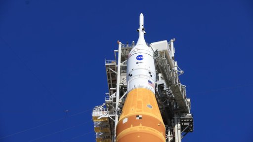 Artemis II on Launch Pad