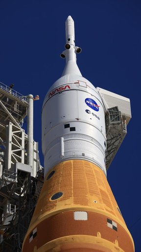 Artemis II on Launch Pad