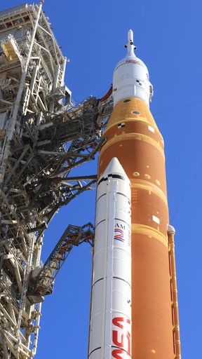 Artemis II on Launch Pad