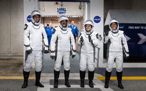 SpaceX Crew-12 Walkout