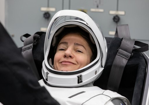 NASA's SpaceX Crew-12 - Suit-Up in ACQ